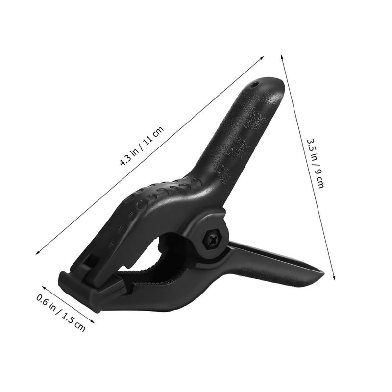 6pcs Heavy Duty Photo Backdrop Clips Large Spring Clamps With Wide Jaw Ergonomic Handles For Photography Crafts - Image 3