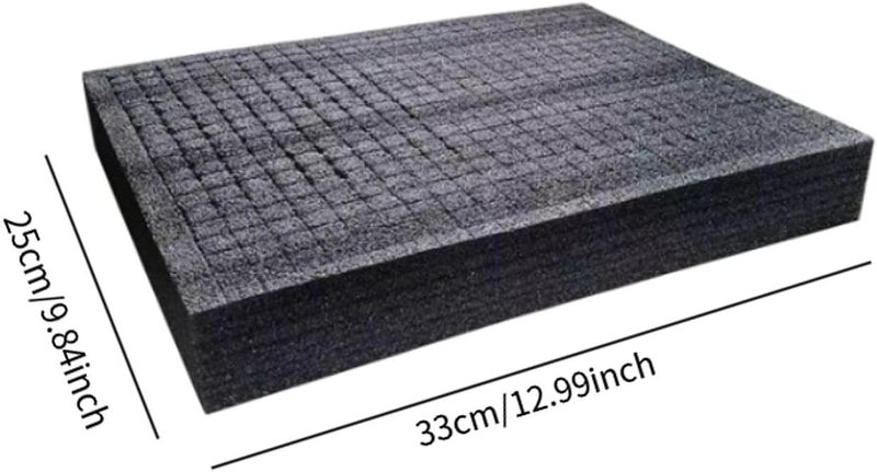 ورقة رغوية للتغليف لحماية الأدوات من الصدمات، أبعاد 33 سم × 25 سم × 2 سم - Image 2