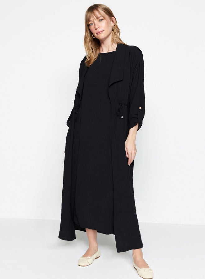 trendyol Black  Aerobin Woven Lining Dress TCTSS23EB00146  - Image 5