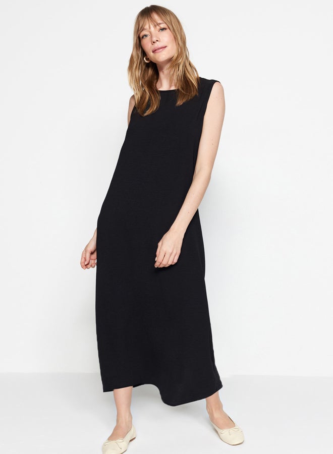trendyol Black  Aerobin Woven Lining Dress TCTSS23EB00146  - Image 4