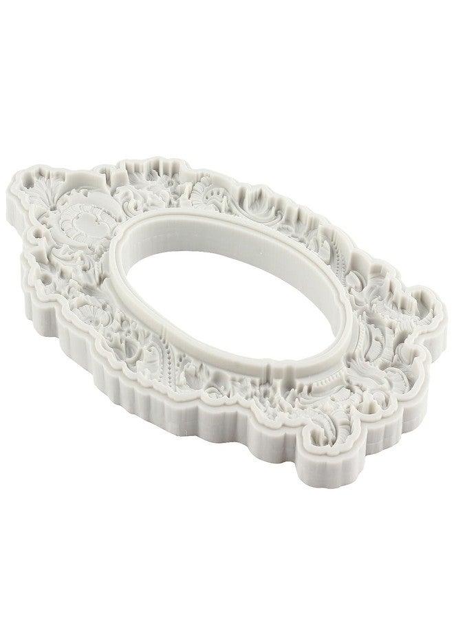 YANQINMS Baroque Frame Silicone Molds Picture Frames Fondant Mold Vintage Photo Frame Chocolate Candy Molds For Sugar Cake Decorating Cupcake Topper Gum Paste Polymer Clay - Image 4