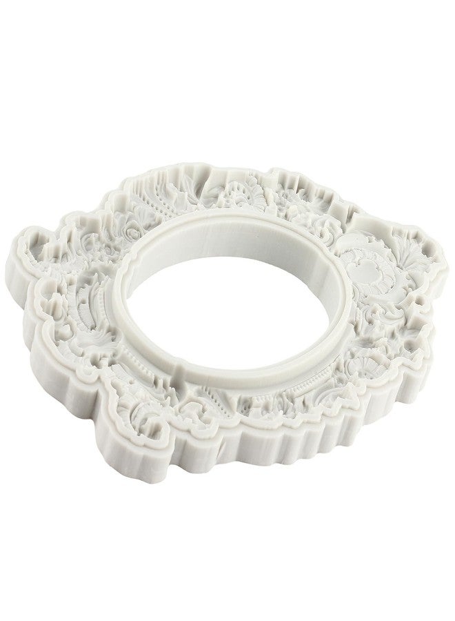 YANQINMS Baroque Frame Silicone Molds Picture Frames Fondant Mold Vintage Photo Frame Chocolate Candy Molds For Sugar Cake Decorating Cupcake Topper Gum Paste Polymer Clay - Image 3