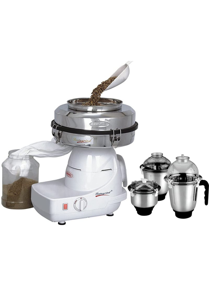 COOKWELL Instagrind Mixer Grinder (1150 Watts), White - Image 1
