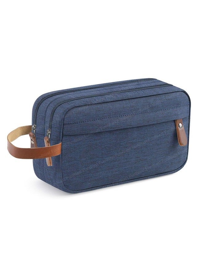 FunBlast Toiletry Bag for Men & Women - Travel Pouch for Toiletries Shaving Kit & Cosmetics, Water Resistance Pouch for Travel Accessories, Organizer Travel Pouch for Make Up (Blue) - Image 1