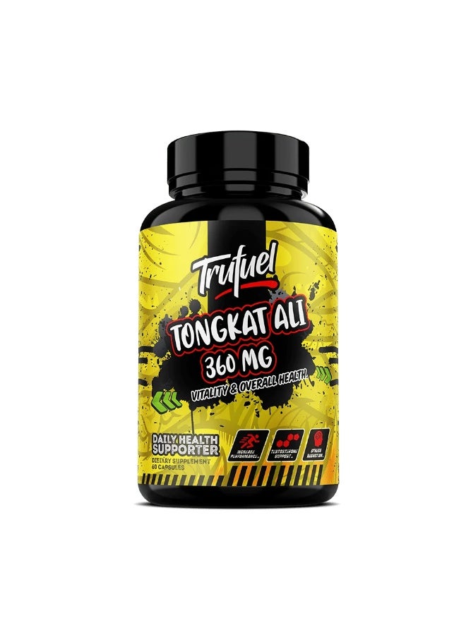 TruFuel Tongkat Ali – 360mg 60 Capsules (60 Servings)