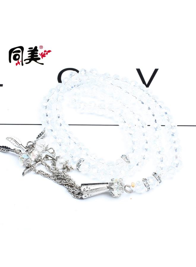 Tongmei Handwear Optimized Artificial Cut Crystal 99 Muslim Rosary Bracelet Taobao