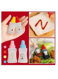 Generic Small squeeze bottles for ketchup and mustard-ideal for sauces, salad dressings, mustard and sauces-25ml capacity, 2pcs plastic - - - - from Rana store  - Image 3