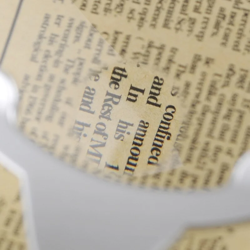 Valkyrie Large Size Frameless Magnifying Glass with LED Light 13CM