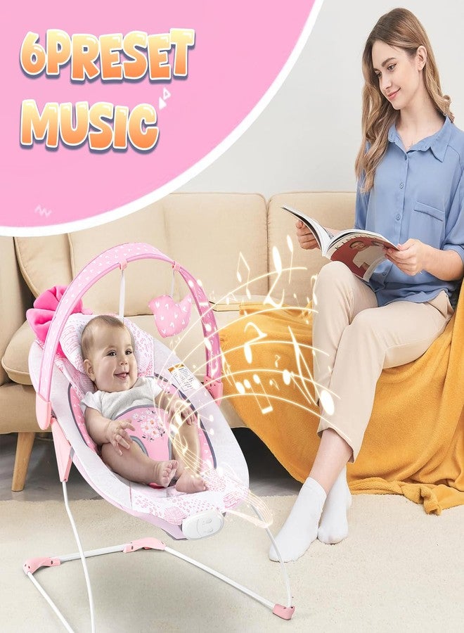 AskCat Baby Bouncer, Portable Infant Bouncer, Adjustable and Foldable Baby Rocker with Vibrations,Baby Bouncer Seat for Baby 0-6 Months 6-20 lbs Indoor & Outdoor Use - Image 4