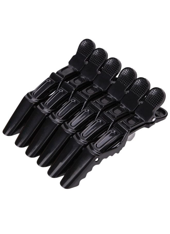 Generic - 6 Pcs Hair dressing Clips Multicolour - Image 1