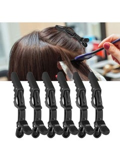 Generic 6 Pcs Hair dressing Clips Multicolour  - Image 3