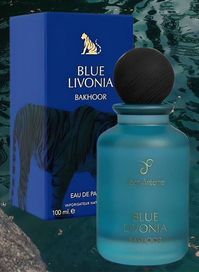 جين أنطون 3 قطع عطر بلو ليفونيا بخور للجنسين 100 مل - Image 2