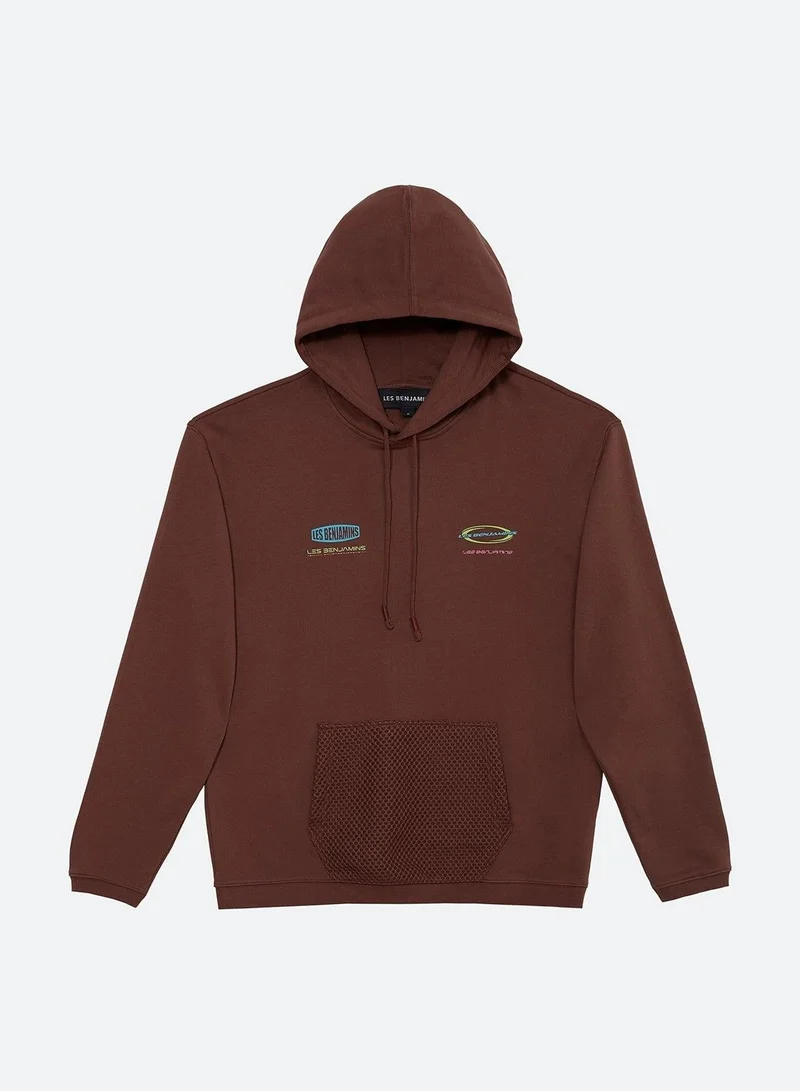LES BENJAMINS RELAXED HOODIE 002