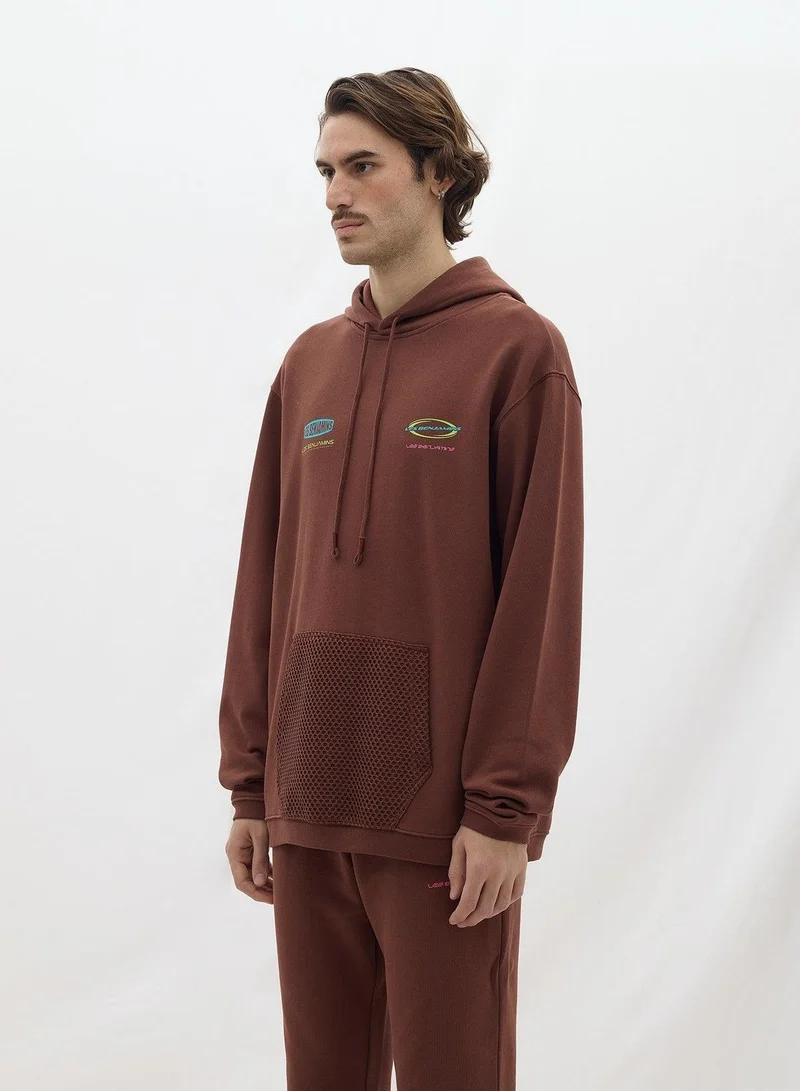 LES BENJAMINS RELAXED HOODIE 002