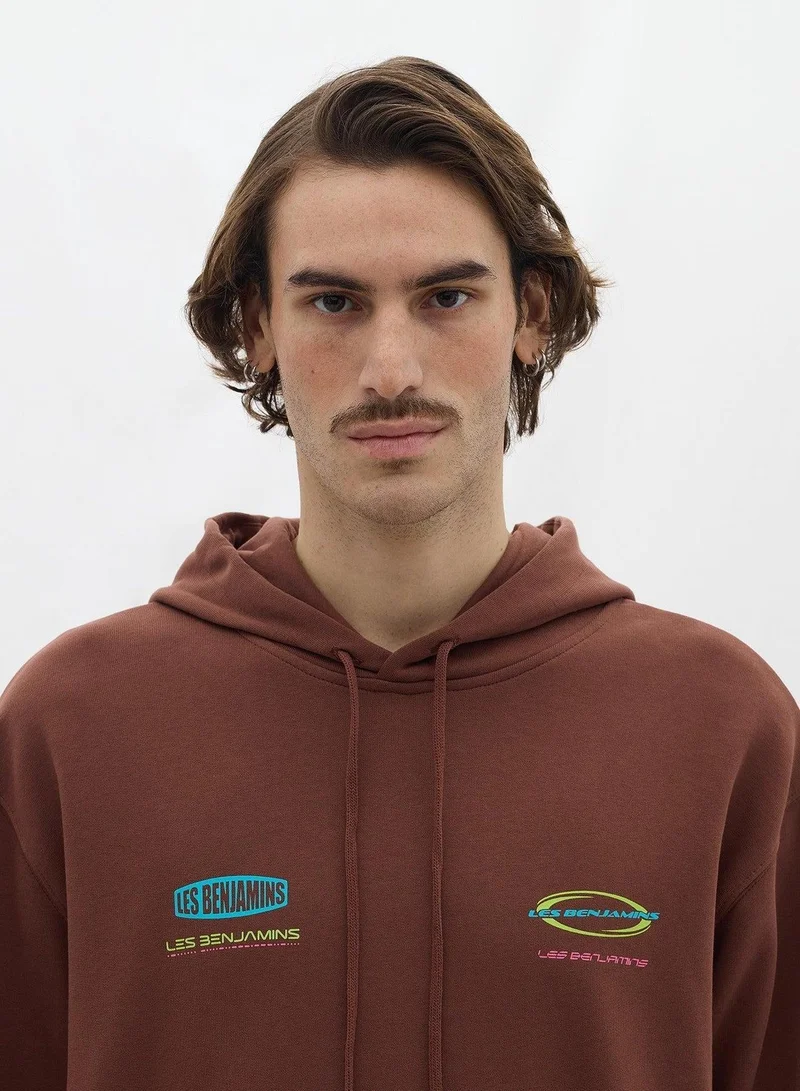 LES BENJAMINS RELAXED HOODIE 002