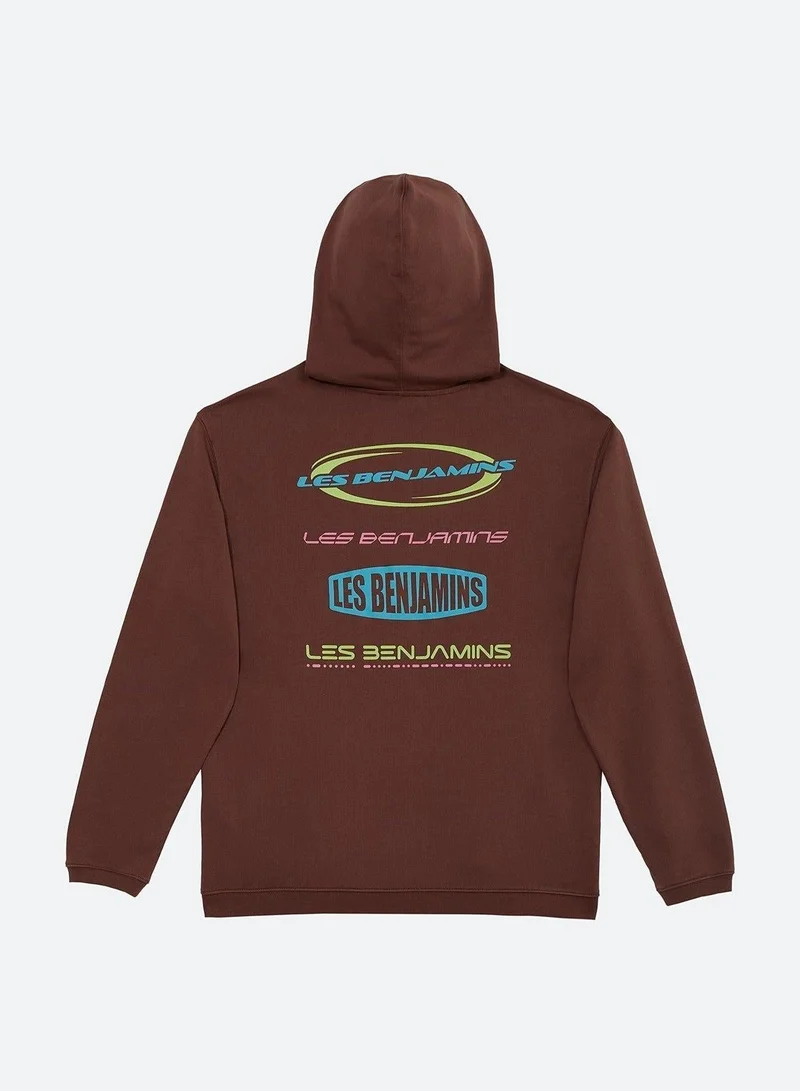 LES BENJAMINS RELAXED HOODIE 002