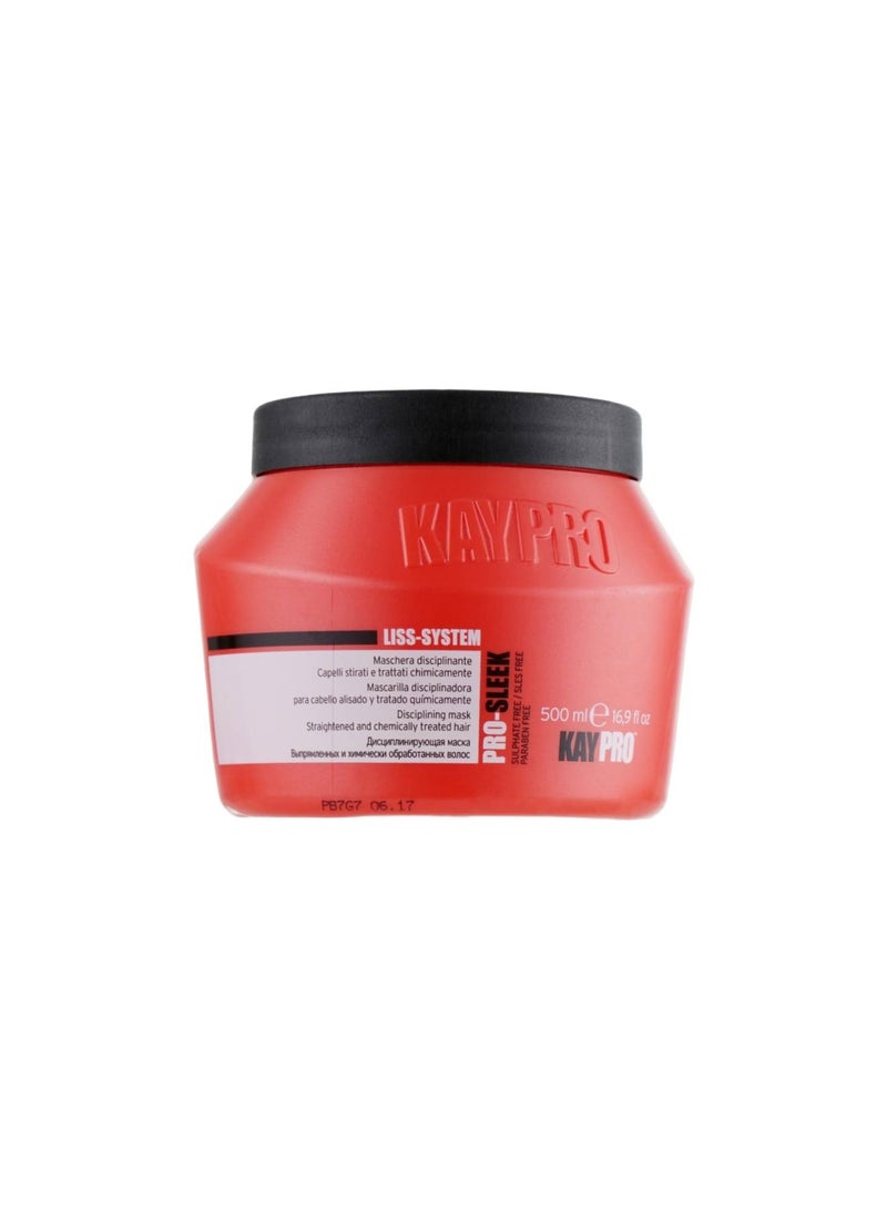Pro Sleek Hair Mask for Chemically Treated Hair – Deep Moisturizing – 500 ml