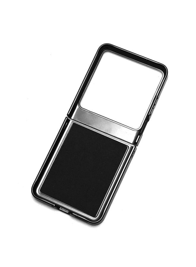 اس-توب جراب هاتف Infinix Zero Flip Litchi Texture ذو الغطاء الخلفي - Image 3