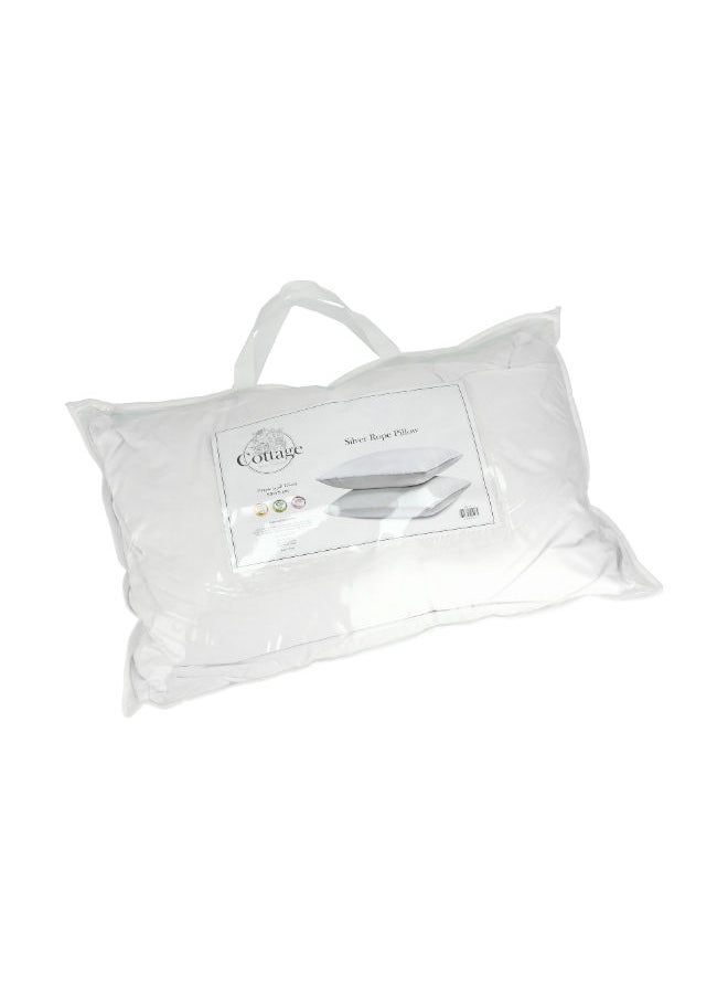 Cottage - Silver Rope Pillow - Image 1