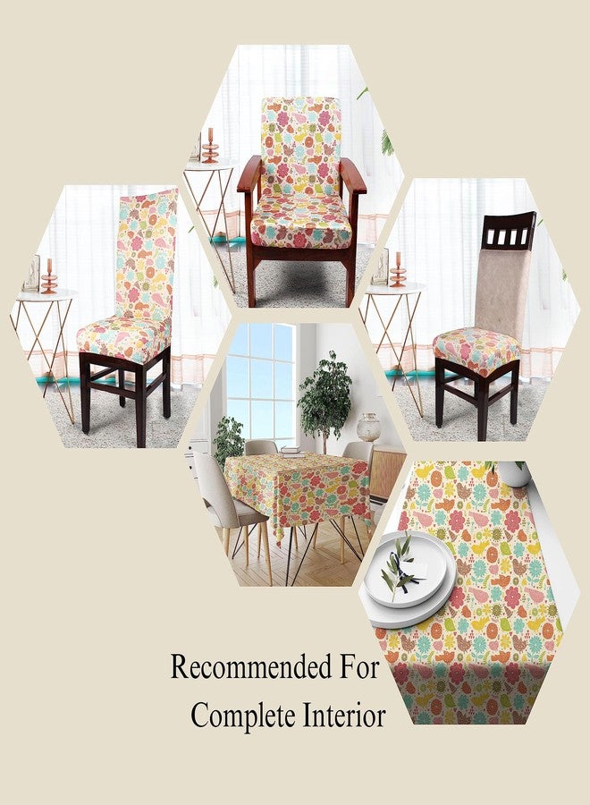 BRICK HOME Floral Printed Poly Cotton 4 Seater Table Runner and Bed Runner (13 x 60 Inches with Tassel) - Image 4