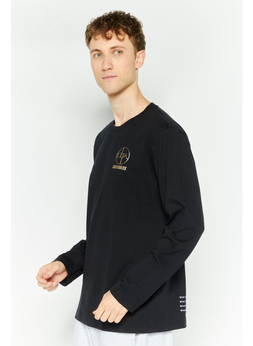 Men Sportswear Fit Long Sleeve T Shirt, Black - pzsku/Z0B15C859FB0F02C49E8EZ/45/_/1737643039/2068b9e7-c331-4feb-9386-64b2e2b67ff0