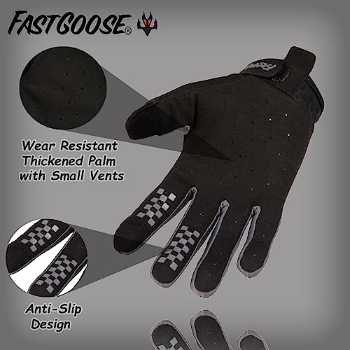 FASTGOOSE Dirt Bike Motorcycle Gloves Motocross Gloves Motorbike Riding Bike Gloves ATV MX MTB Off Road Racing Sports Cycling Glove - Image 3