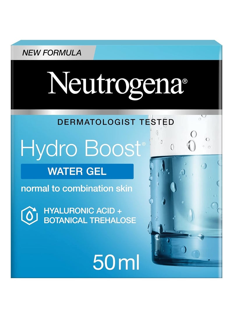 Neutrogena Face Moisturizer Water Gel Hydro Boost Normal To Combination Skin 50ml Clear 50ml - Image 2
