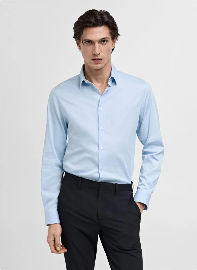 مانجو مان Emotion Long Sleeve Regular Fit Shirt