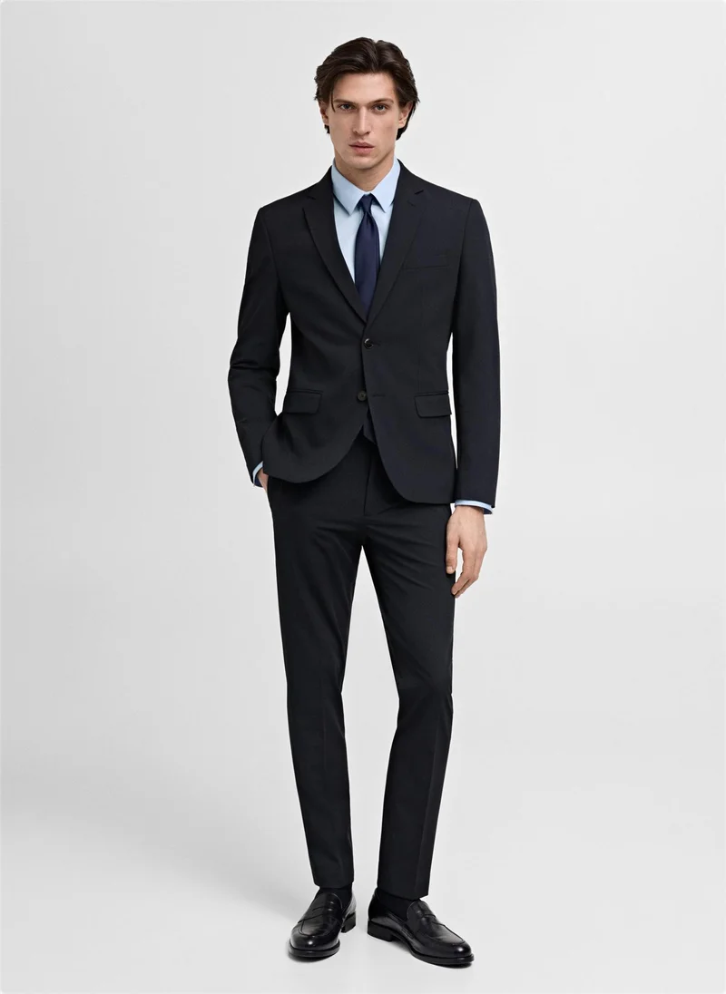 Mango Man Emotion Long Sleeve Regular Fit Shirt