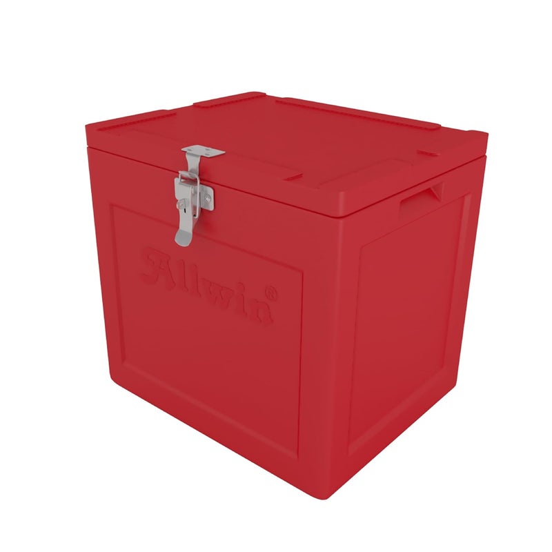 Allwin roto plast Allwin Roto Plast Ice Box Heavy Duty High Performance RotoMolded 5 Days Portable insulted Ice Chiller Box Commercial Grade Insulated Ice Box for Storage25 Liter Ib  - Image 1