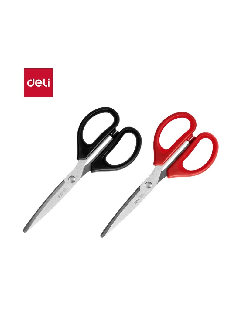 Deli E6034 Scissors (160mm) - Assorted Colors - Image 1