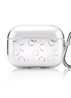 Classic Clear printed Case for Apple AirPods Pro 2nd Generation Thin Transparent Cover [Designed for Apple AirPods Pro 2nd Generation] - Pretty Stains