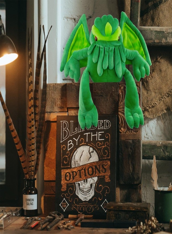Toy Vault دميّة كتوهو المحشوة من توي فولت، 12 إنش؛ لعبة رعب محشوة مستندة إلى خيال إتش. بي. لوفكرافت الغريب، حجم متوسط - Image 5