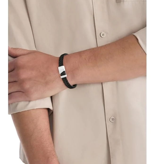 كالفن كلاين LEATHER BRACELET