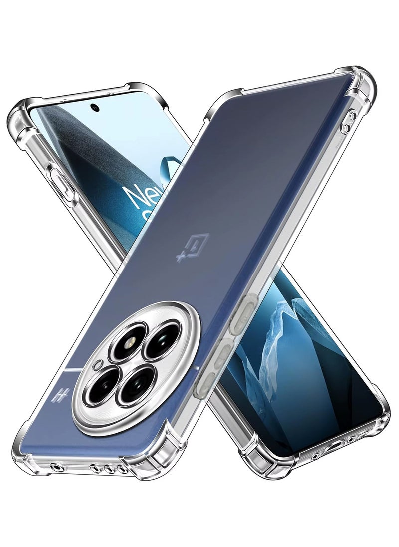 CATANES - 3packs for OnePlus 13 Gorilla TPU Clear Protective Case Rugged Shockproof and Durable Back Cover with Screen Protector - Image 1