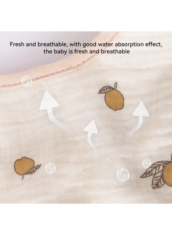 JZS Muslin Baby Bibs 8 Pack Baby Bandana Drool Bibs Cotton for Unisex Boys Girls, 8 Solid Colors Set for Teething Drooling - Image 2