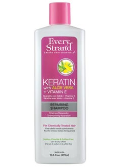 Every Strand Every Strand Keratin Shampoo for Chemical Hair Repair - 399 ml  - Image 1