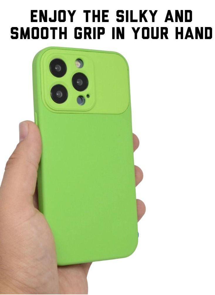 BORTONY - iPhone 12 Pro Max Case Silicone Camera Protected Anti Scratch Cover With Microfiber Lining Compatible With iPhone 12 Pro Max Cover 6.7 inch - Image 1