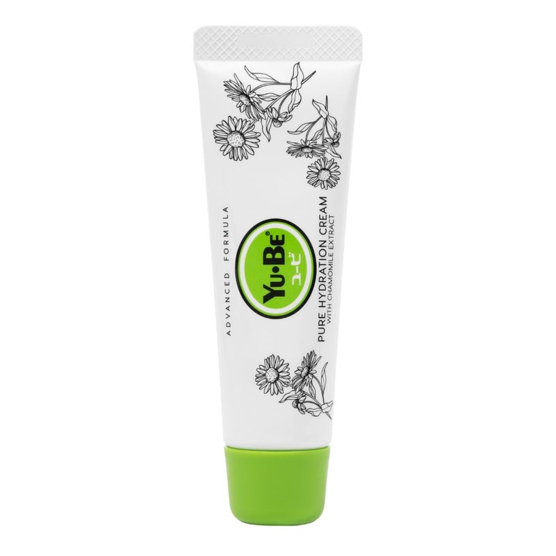 yu be Yu-Be Advanced Formula Pure Hydration Cream - Daily Oil & Fragrance Free Moisturizer to Hydrate & Soothe Sensitive Skin | Moisturizing Lotion Safe for All Skin Types & for Face, Body, & Hands - Image 1