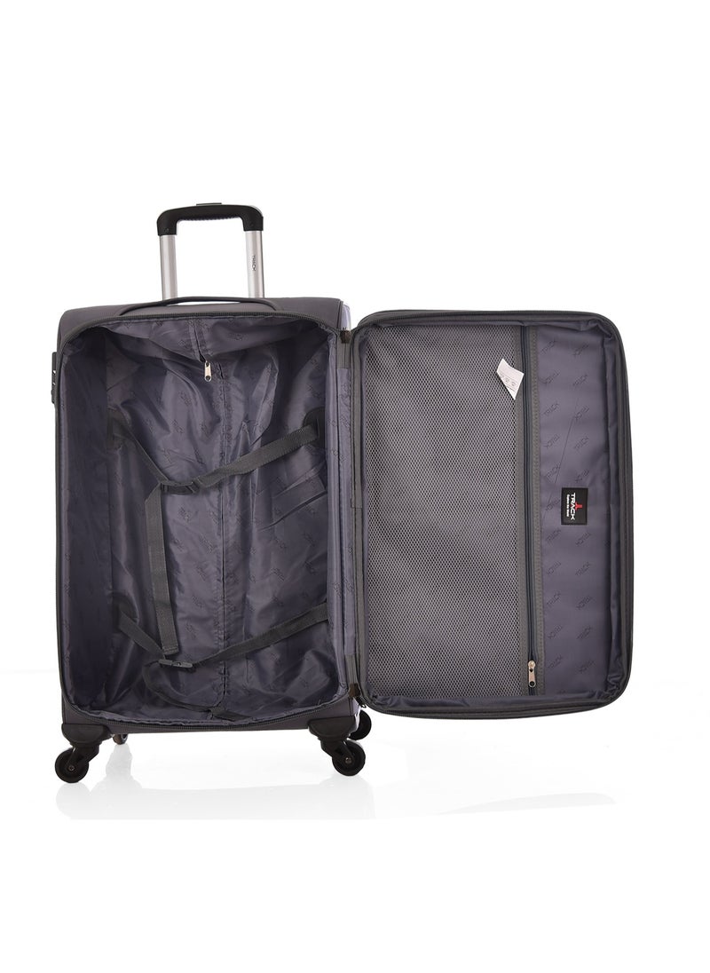 Track Travel bags set of 3 pieces from Track Fabric  28/24/20 inch 4 wheels.  - Image 5