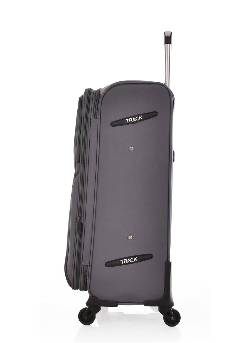 Track Travel bags set of 3 pieces from Track Fabric  28/24/20 inch 4 wheels.  - Image 4