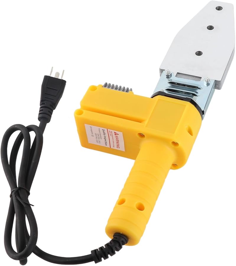 آلة لحام البلاستيك بالحرارة الساخنة PPR مع 6 رؤوس قوالب وقاطعة أنابيب بقابس أمريكي - Image 3