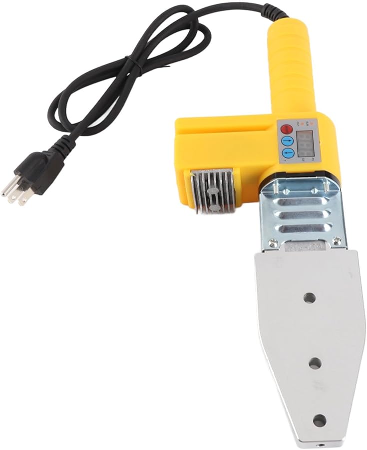 آلة لحام البلاستيك بالحرارة الساخنة PPR مع 6 رؤوس قوالب وقاطعة أنابيب بقابس أمريكي - Image 4