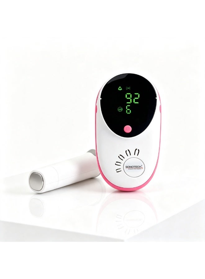 ميديتك جروب : جهاز فيتال دوبلر (Fetal Doppler) لسماع نبض الجنين– بروب (حساس) لاسلكي (Wireless)– مخرج سماعه اذن - Image 3
