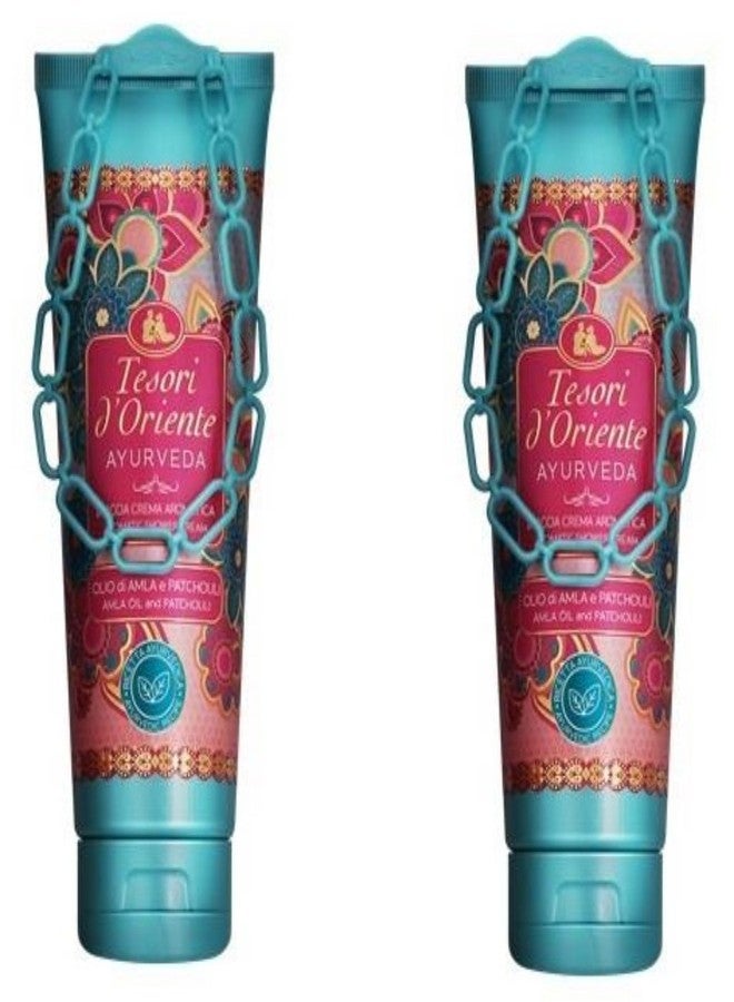 Tesori d'Oriente: "Ayurveda Aromatic Shower Cream - 250 Ml (8.45us Fl Oz), pack of 2 - Image 1