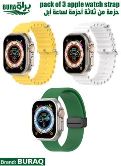 Apple Watch Band Strap For Apple Watch Ultra 2/Ultra 49mm, Series 10 46mm, 9/8/7 45mm, SE2/SE/6/5/4 44mm, 3/2/1 42mm