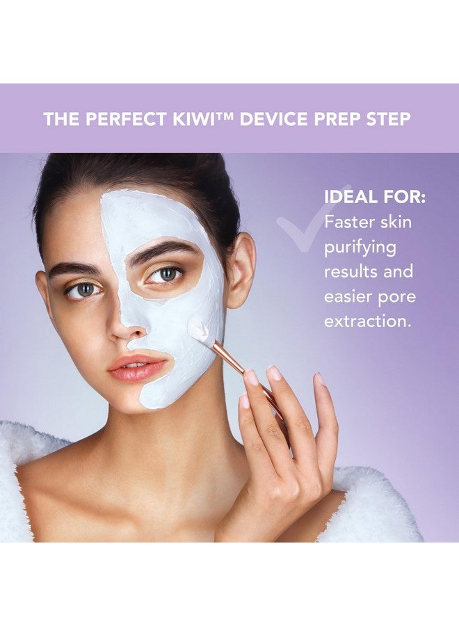 فوريو قناع فوريو كيوي النشط للمسام والرؤوس السوداء، 3.5 أونصة - مزيل للرؤوس السوداء - قناع طيني وزيت الجوجوبا المرطب - مُقلل للمسام - قناع لتنقية البشرة وإزالة السموم من الوجه - نباتي وخالٍ من القسوة - لجميع أنواع البشرة - Image 2