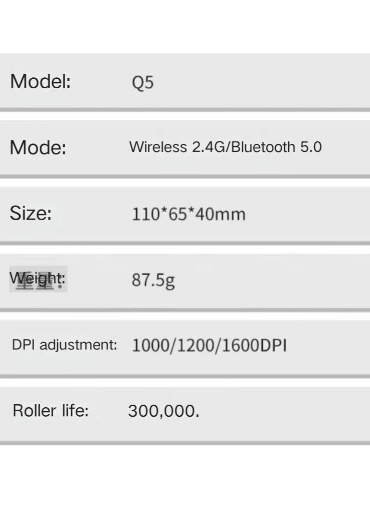 Beauenty Silent wireless bluetooth mouse  - Image 2