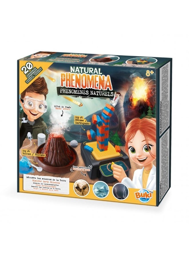 BUKI Natural Phenomena Earth Science Experiment Kit (20 Experiments) - Image 1