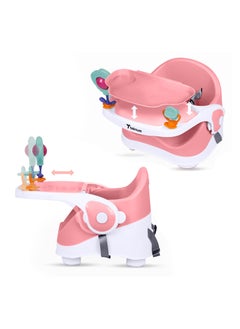 TEKNUM Portable Booster Chair With 3-point Safety Belt - Pink  - Image 4